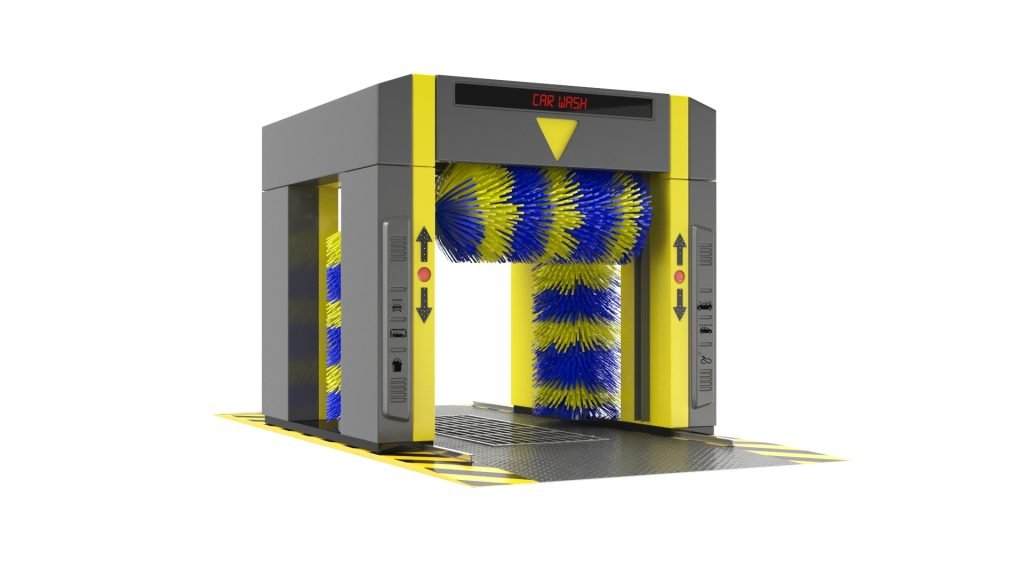 bridge type car wash systems